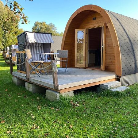 05 Premium Camping Pod "Groede" Silberstedt Buitenkant foto