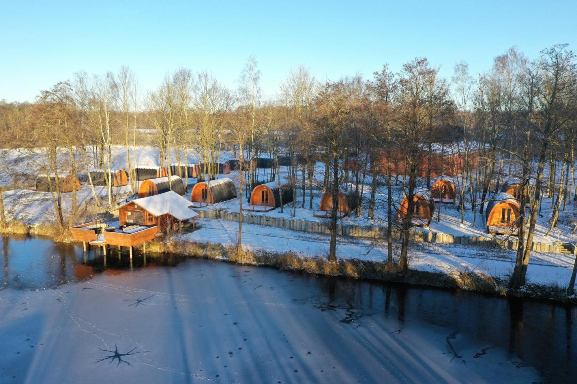 05 Premium Camping Pod "Groede" Silberstedt Buitenkant foto
