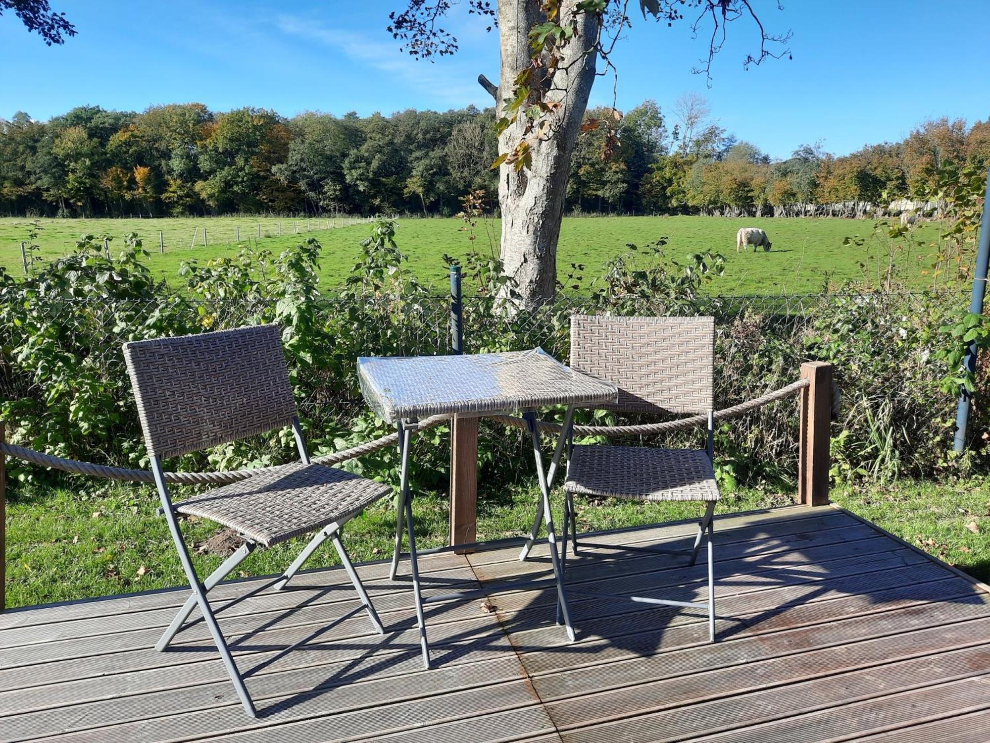 05 Premium Camping Pod "Groede" Silberstedt Buitenkant foto